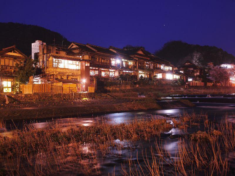 Ryokan Ohashi Misasa Exteriör bild