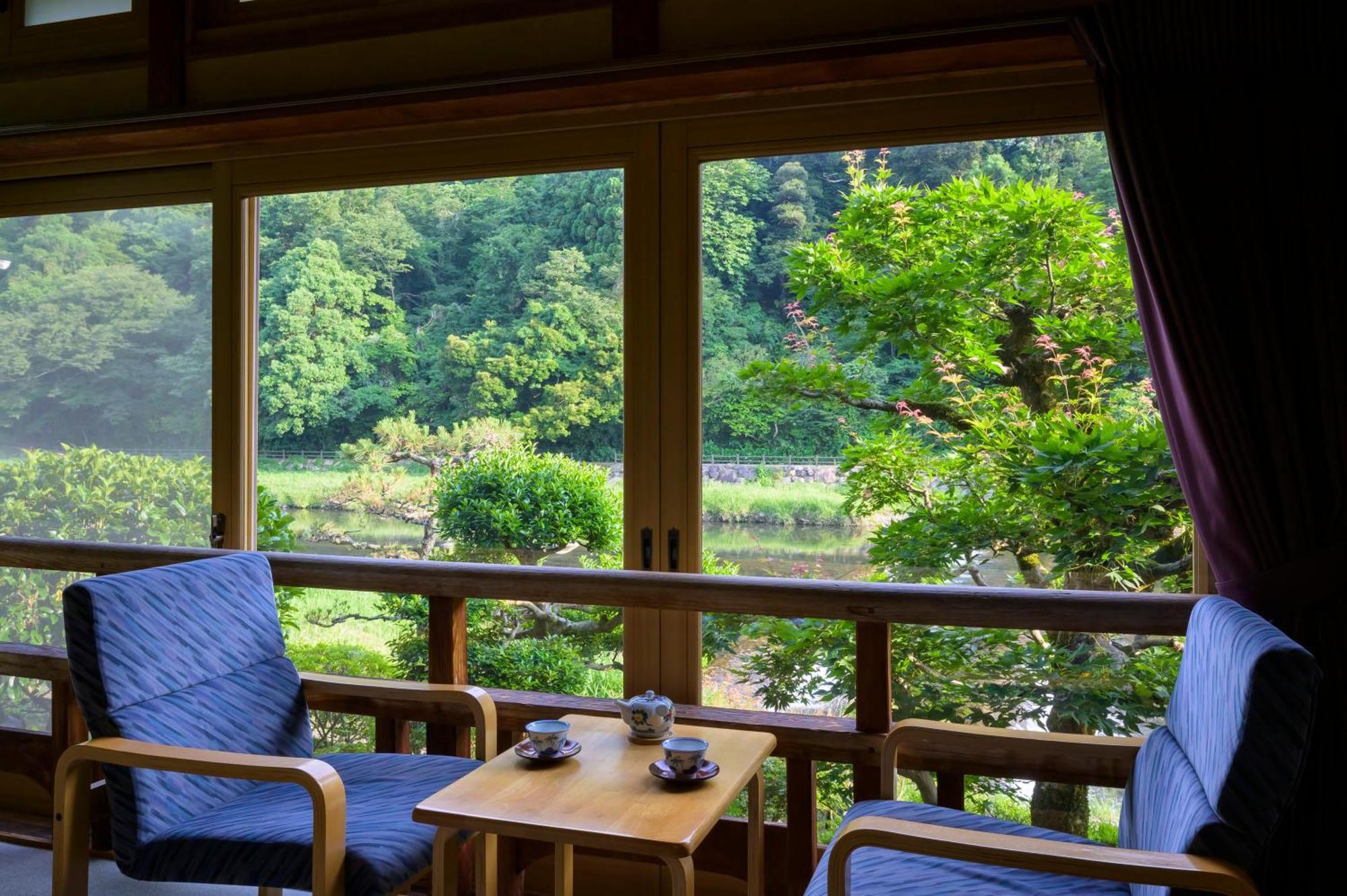 Ryokan Ohashi Misasa Exteriör bild