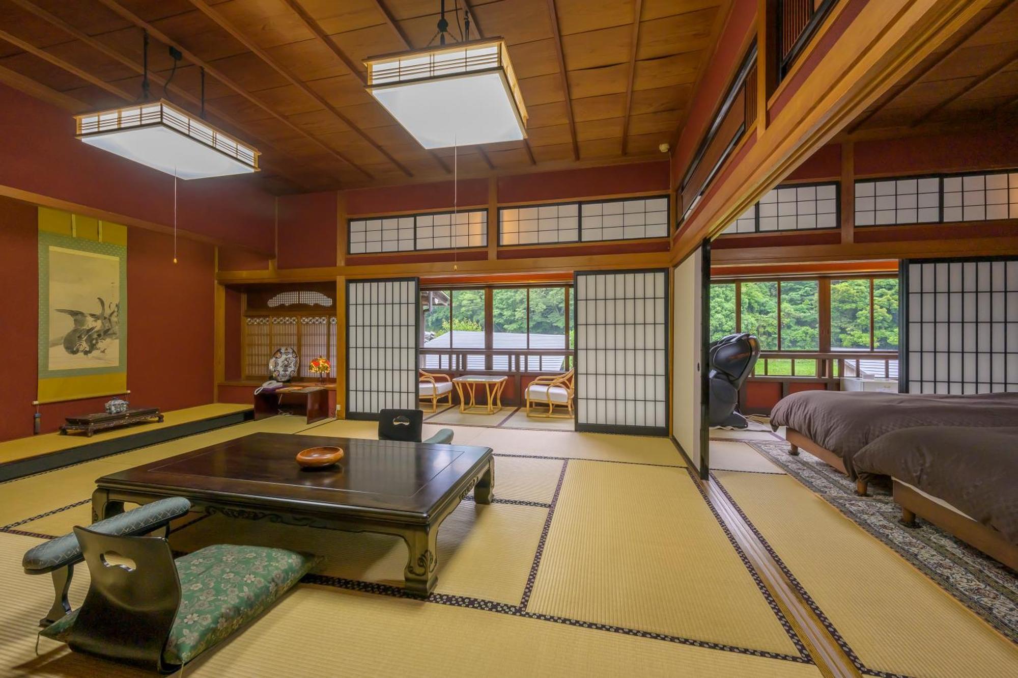 Ryokan Ohashi Misasa Exteriör bild