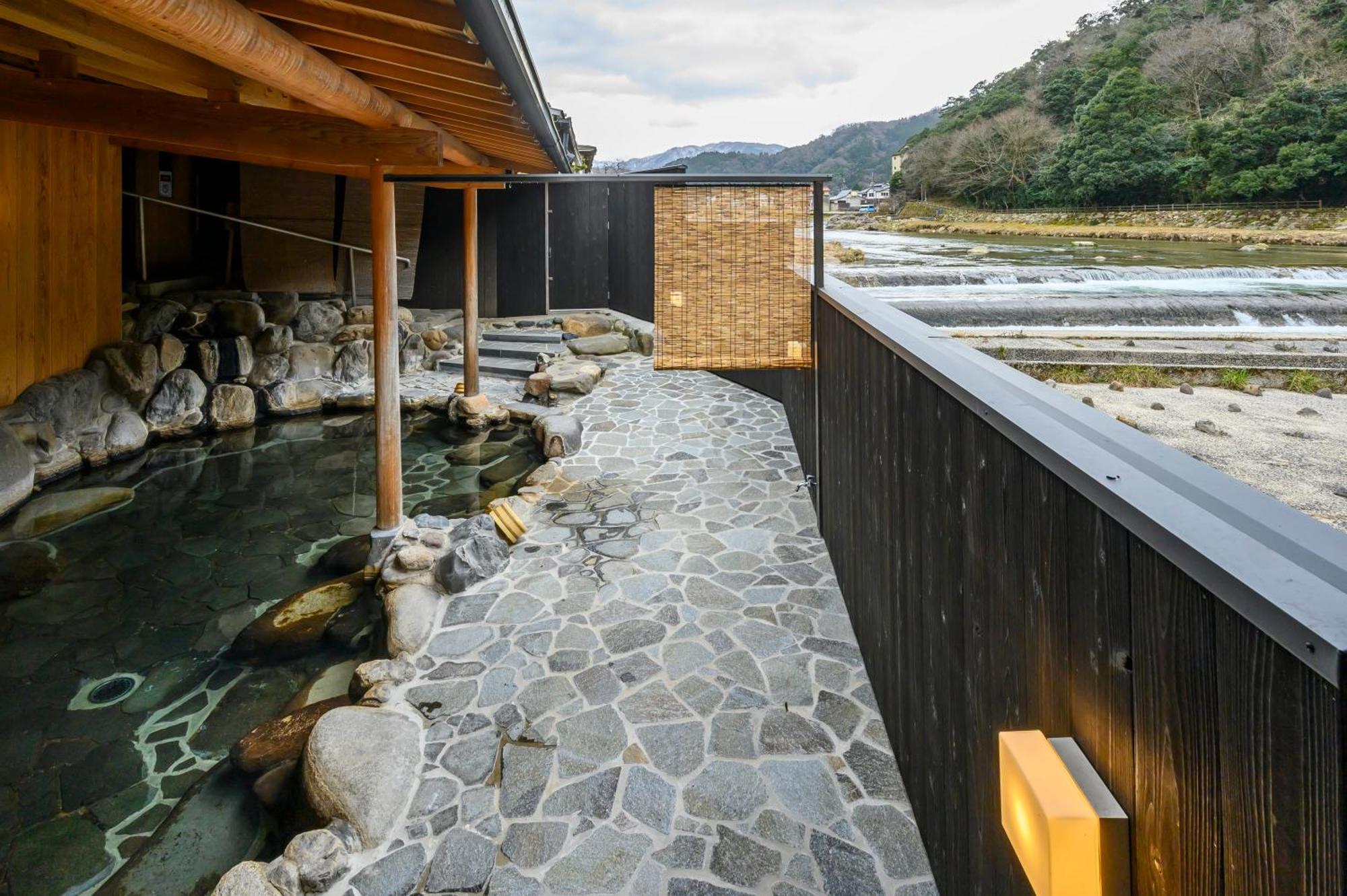Ryokan Ohashi Misasa Exteriör bild