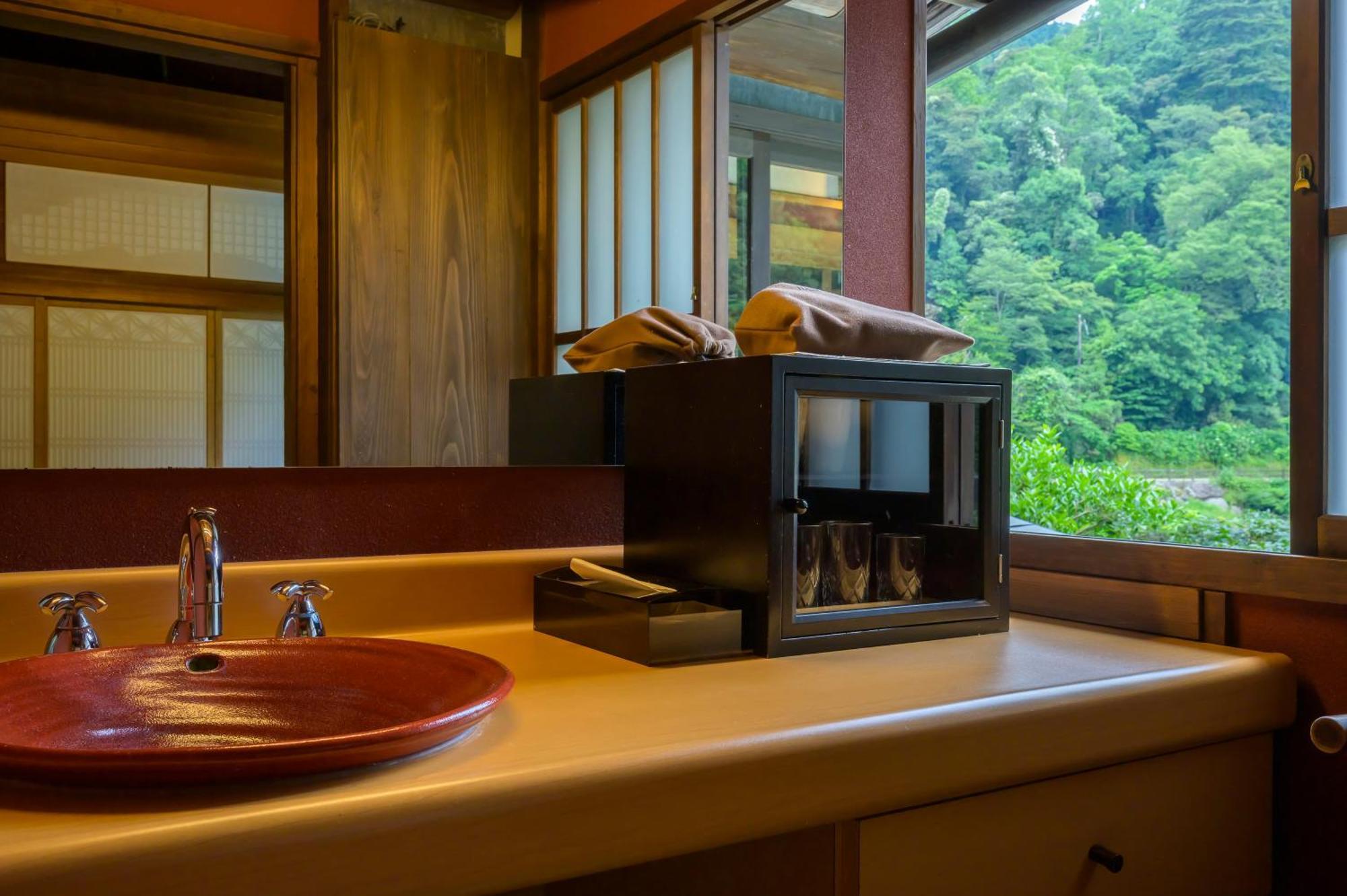 Ryokan Ohashi Misasa Exteriör bild