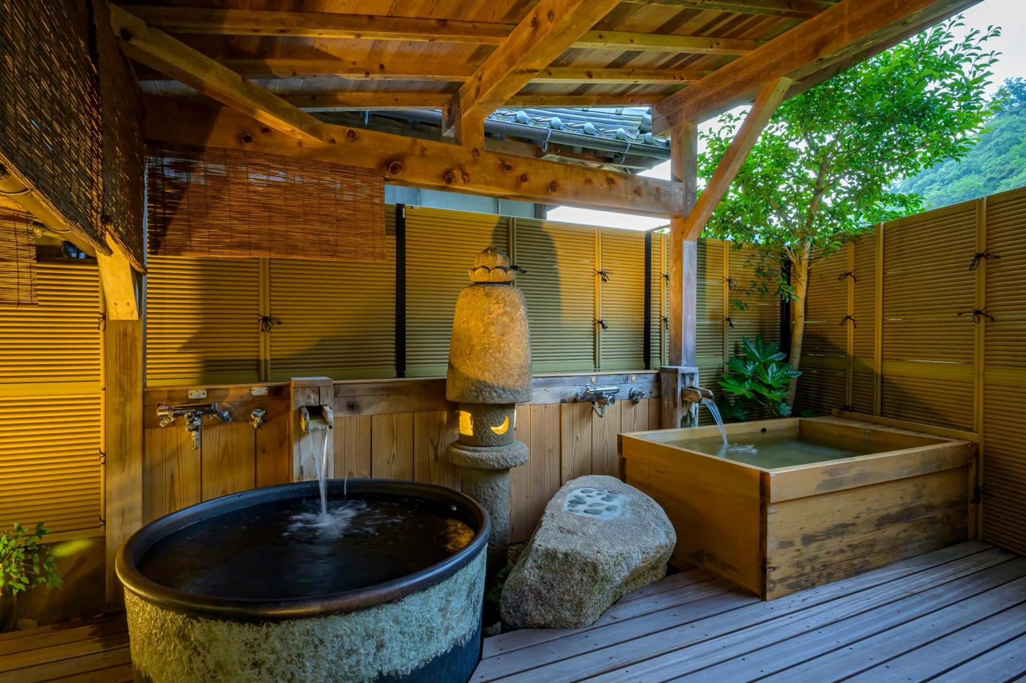 Ryokan Ohashi Misasa Exteriör bild