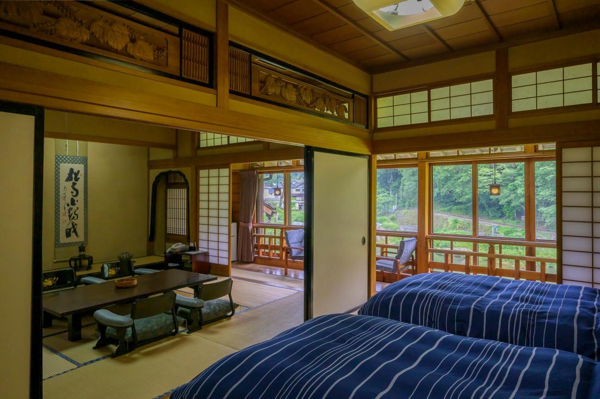 Ryokan Ohashi Hotell Misasa Exteriör bild