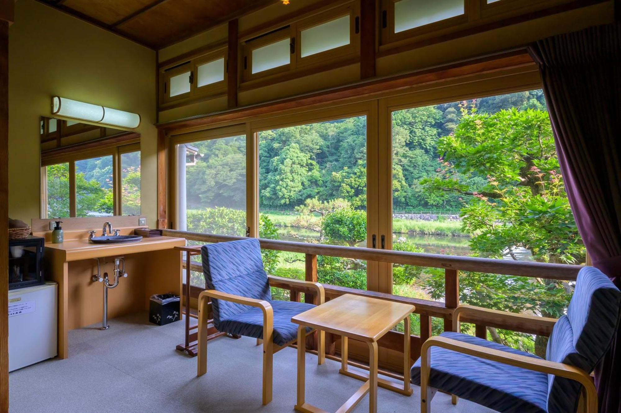 Ryokan Ohashi Misasa Exteriör bild