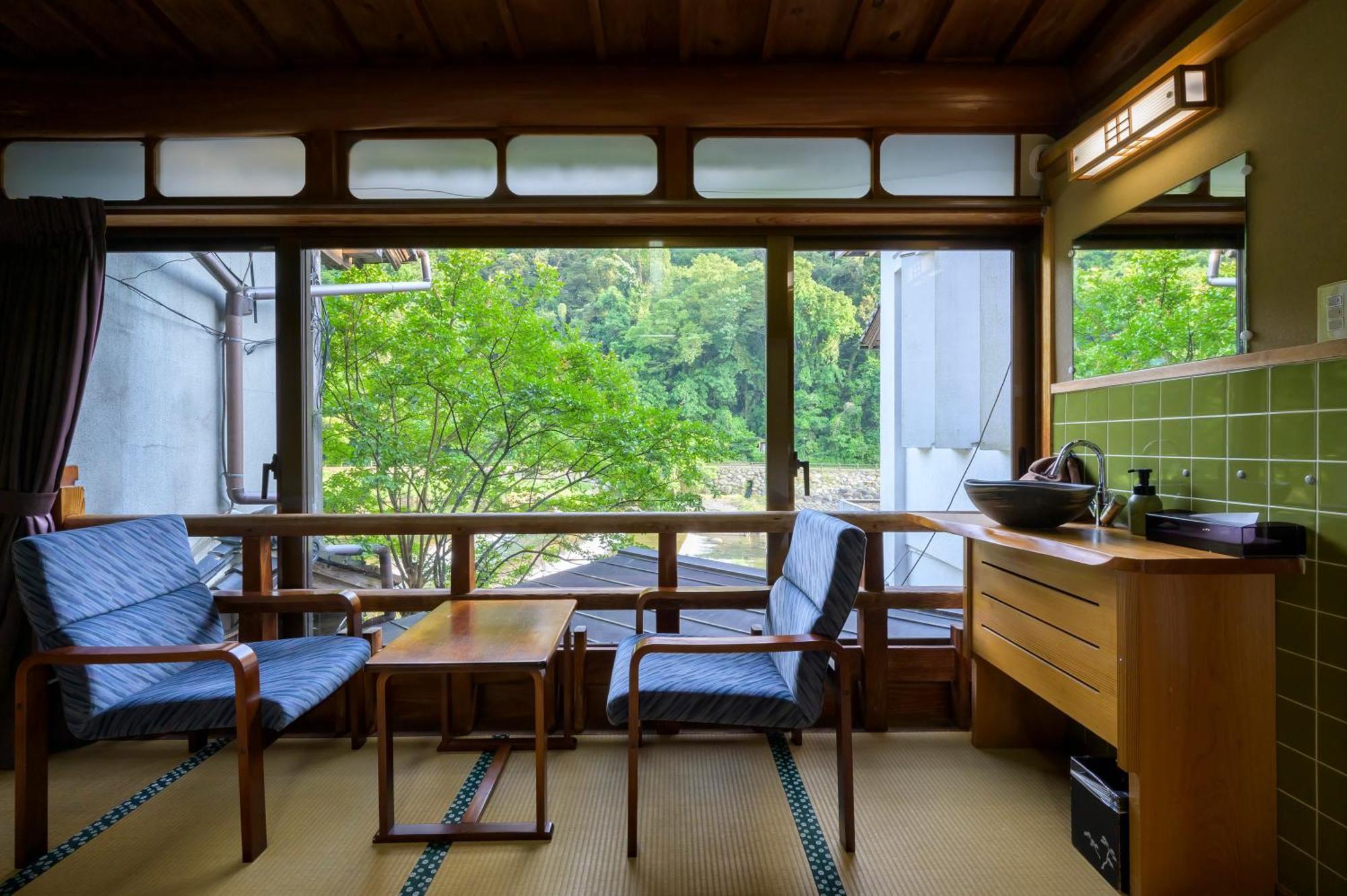 Ryokan Ohashi Misasa Exteriör bild