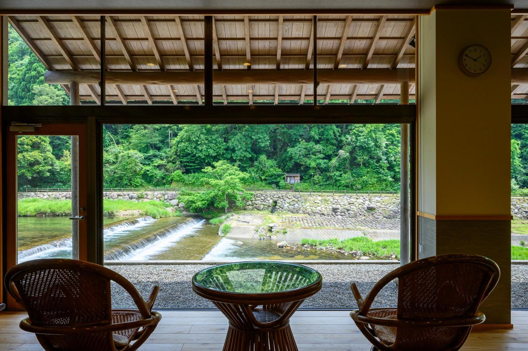 Ryokan Ohashi Misasa Exteriör bild